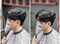 36세 남자가발 도전 가르마 펌 피팅 후기